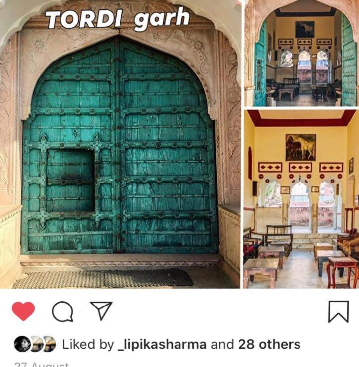 Tordi Garh Hotel Malpura  Esterno foto